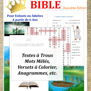 CAHIER D’ACTIVITES BIBLE