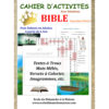 Cahier d'activités Bible