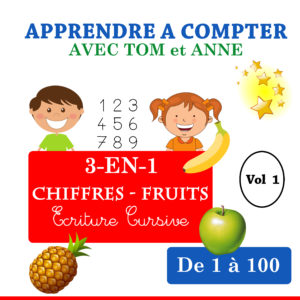 APPRENDRE A COMPTER avec Tom et Anne : A partir de 2 ans